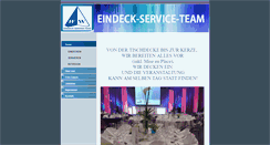 Desktop Screenshot of eindeck-service-team.com